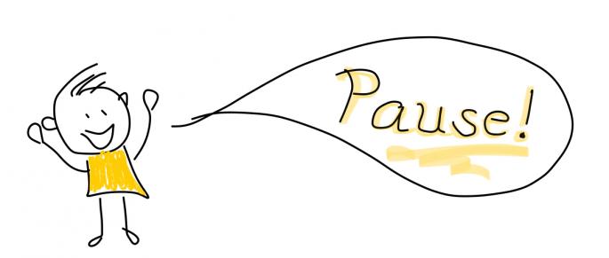 Wenn Pause nötig ist .....